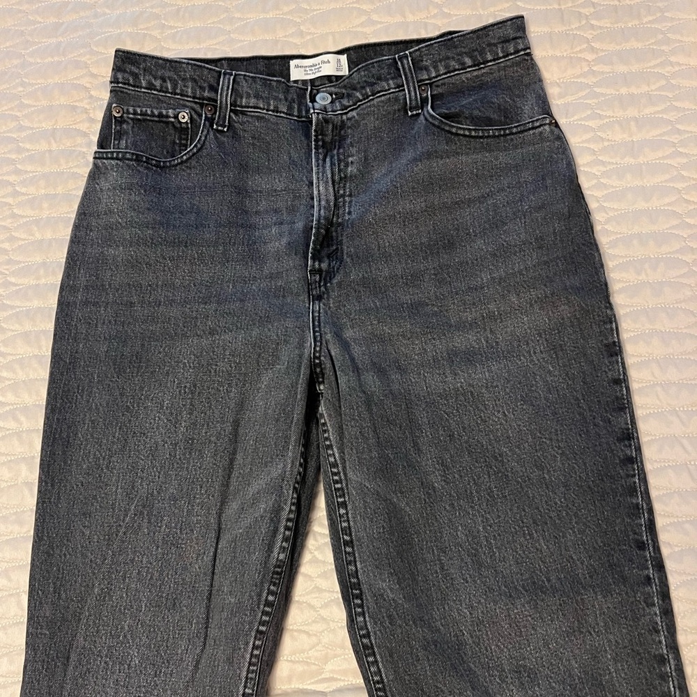Abercrombie & Fitch Dark Gray Denim Jeans